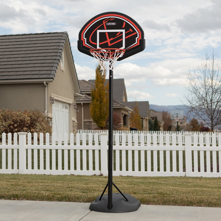 Lifetime Adjustable Portable FullSize Basketball Hoop & Reviews